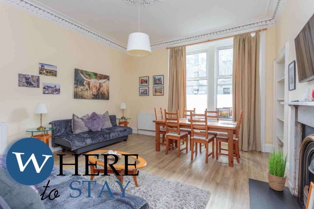 Beautiful 2Bed Ground-F Pitt St. Apartment เอดินบะระ ภายนอก รูปภาพ