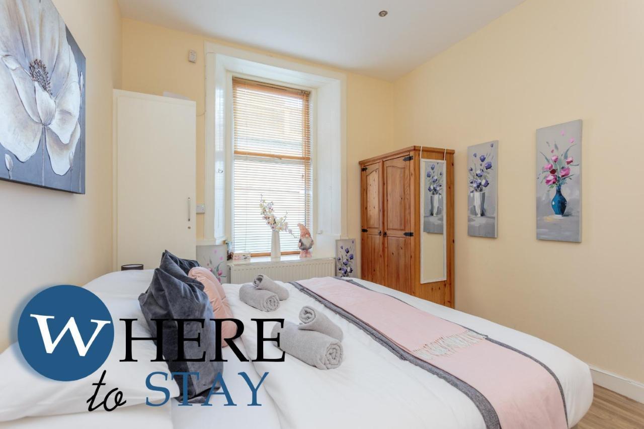 Beautiful 2Bed Ground-F Pitt St. Apartment เอดินบะระ ภายนอก รูปภาพ